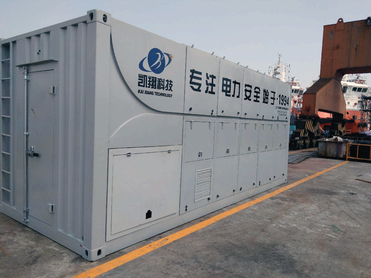 凱翔 AC440-3000K 賦能船舶修造電力測試