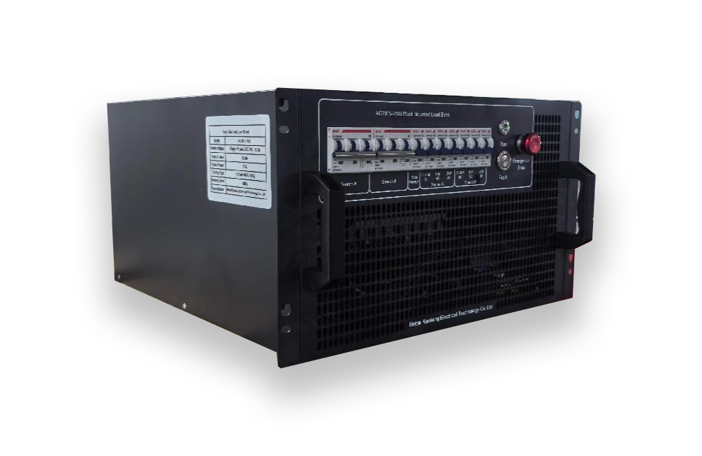 機房高效測試解決方案：凱翔科技AC230V -7kW的機架式負載設備