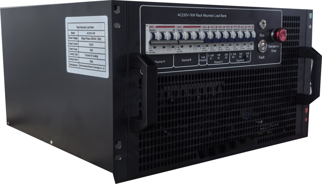 凱翔科技定制化AC230V-7kW機架式負載再啟南非征程